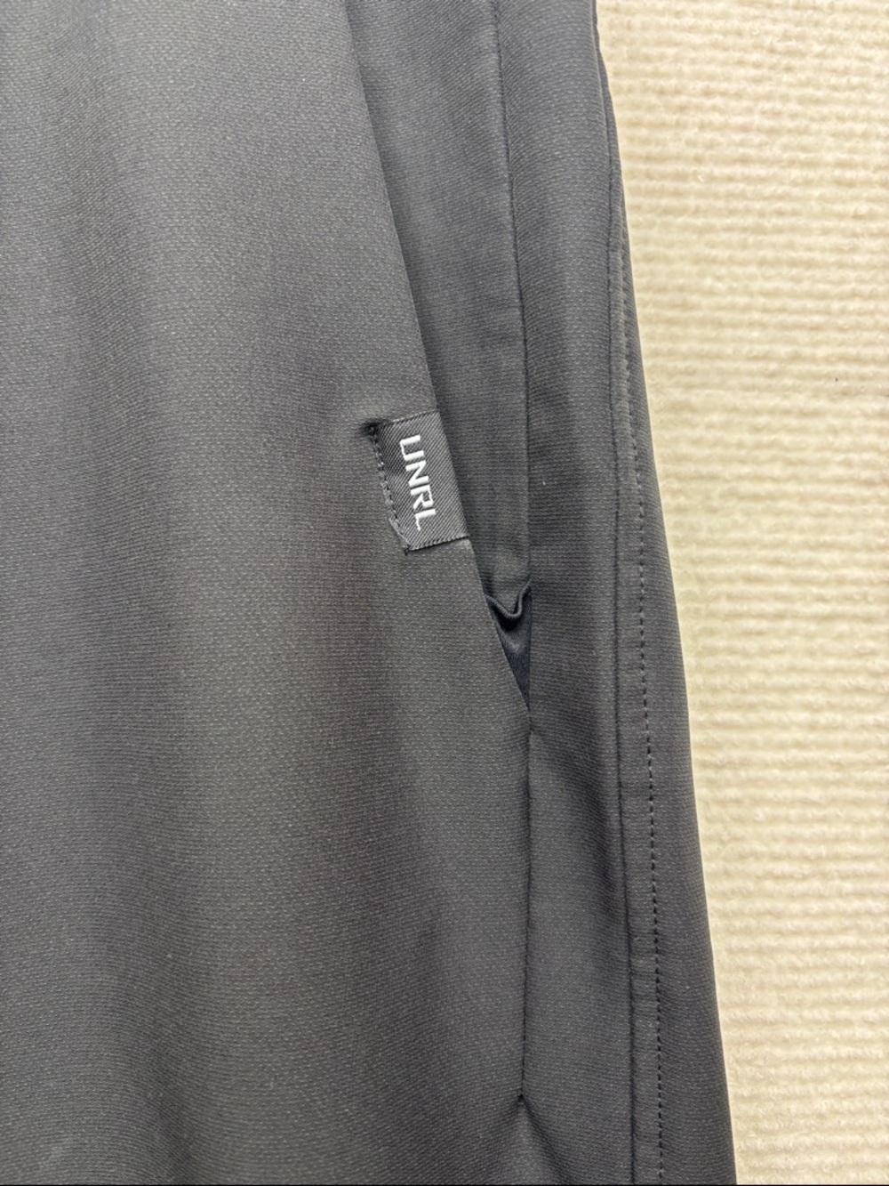 UNRL | Men's Black Performance Jogger Pants small tall - Picture 2 of 5